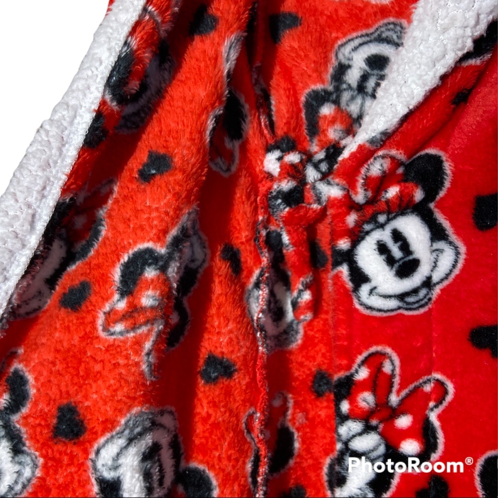 Disney Minnie Mouse Toddler Robe - Picture 4 of 5
